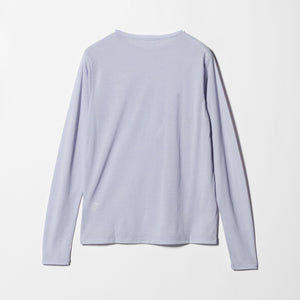 コットンナイロン天竺 シアー クルーネック Tシャツ