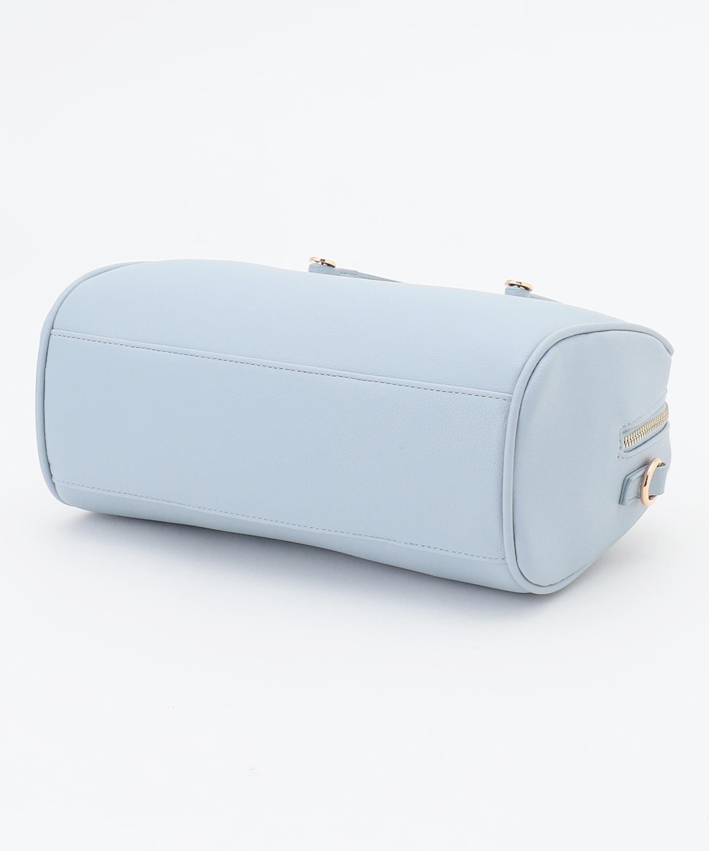 メタルアクセント ボストンバッグ