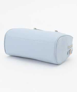 メタルアクセント ボストンバッグ