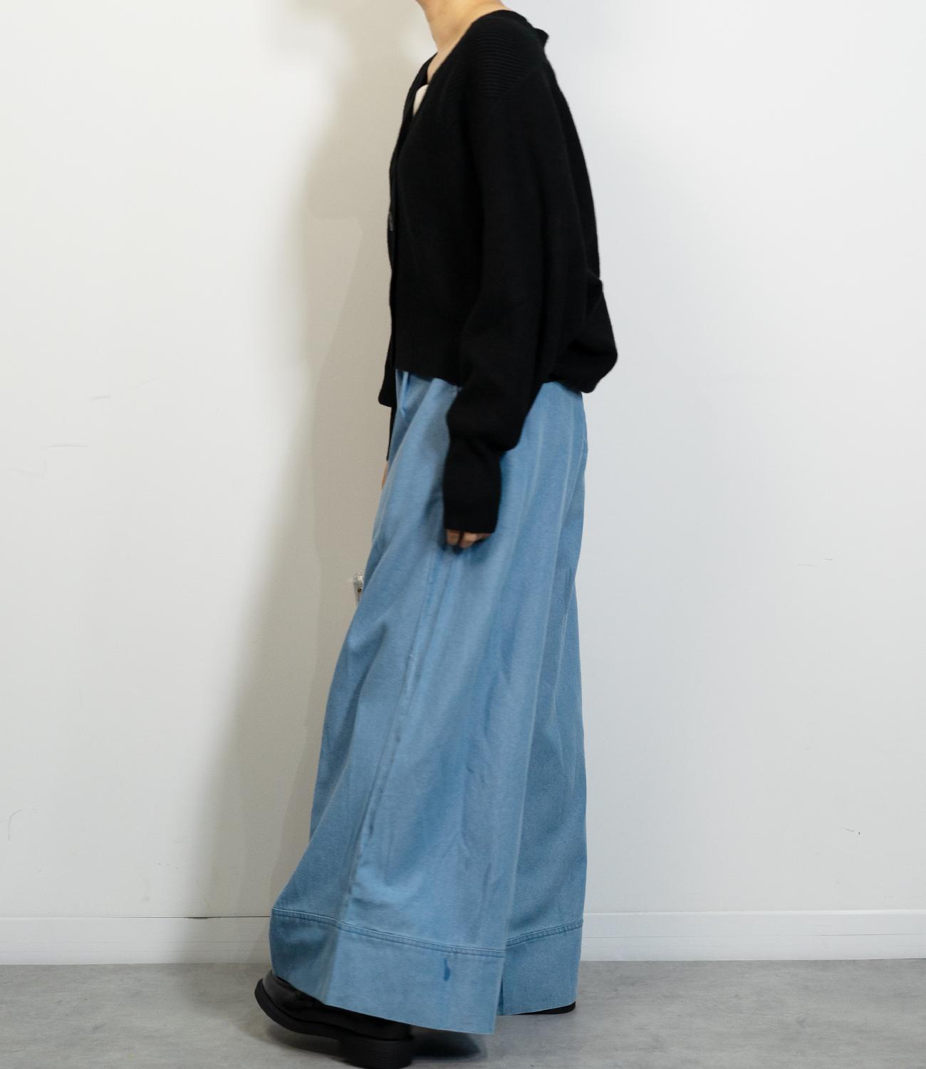 デザイン編みニットカーディガン