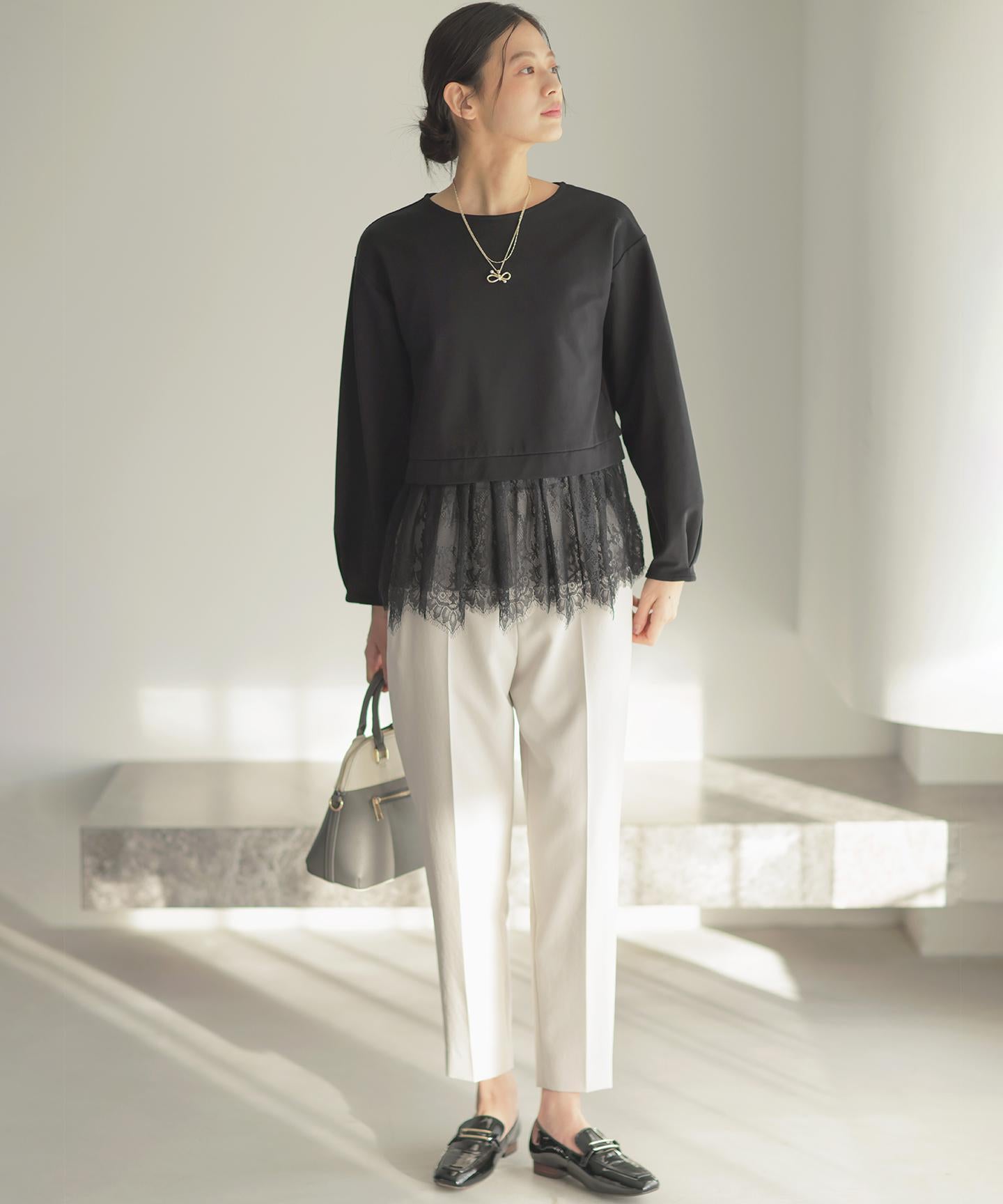 シュットクロステーパード パンツ