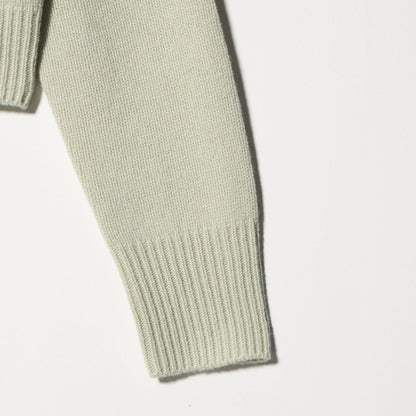 ウールニット ショートカーディガン