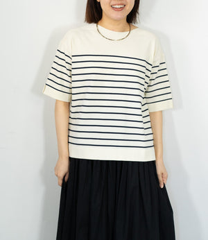 ハーフスリーブニット