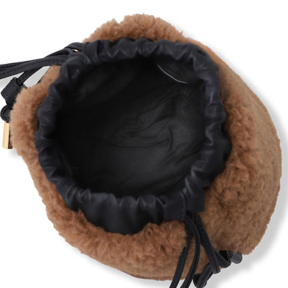 【WEB限定】【VIOLAd'ORO】ボア巾着ミニバッグ　ELMO / V-8925