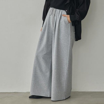裏毛イージーストレートパンツ