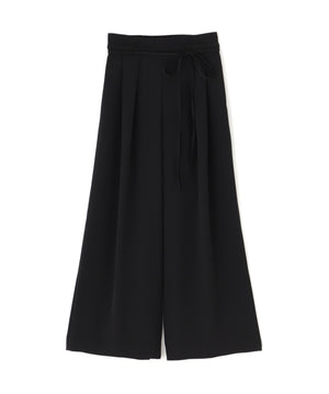 ナローリボンイージーワイドパンツ