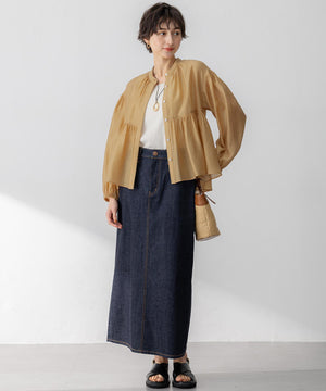 シャイニーリブ タンクトップ