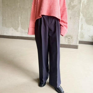 美シルエットストレートパンツ