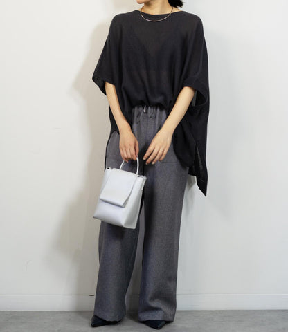 ツイードライクイージーパンツ