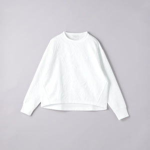 BOTANY ジャガード スウェット プルオーバー