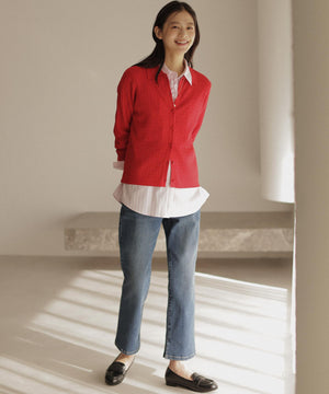 ミッドデニム パンツ