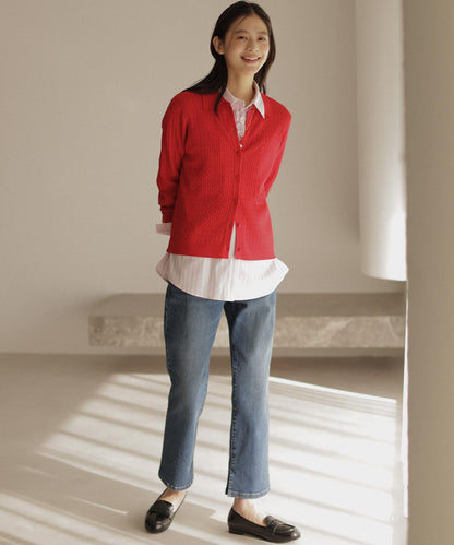 ミッドデニム パンツ