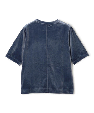 ストレッチ ベロアTシャツ