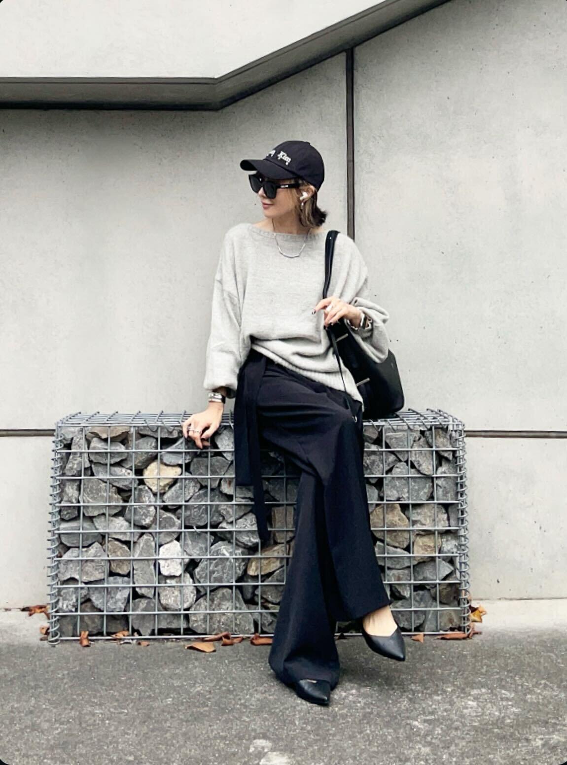 ワイドラップパンツ