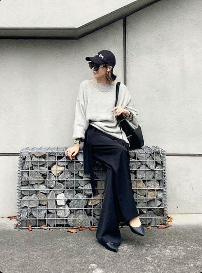 ワイドラップパンツ