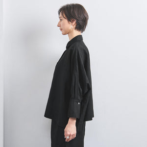 リネン ドルマン シャツ