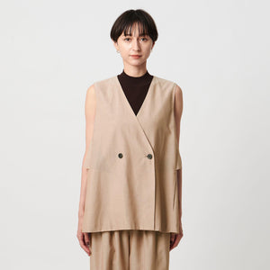 シアー バックフレア ベスト ‐ウォッシャブル‐