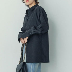 バックギャザーシャツ