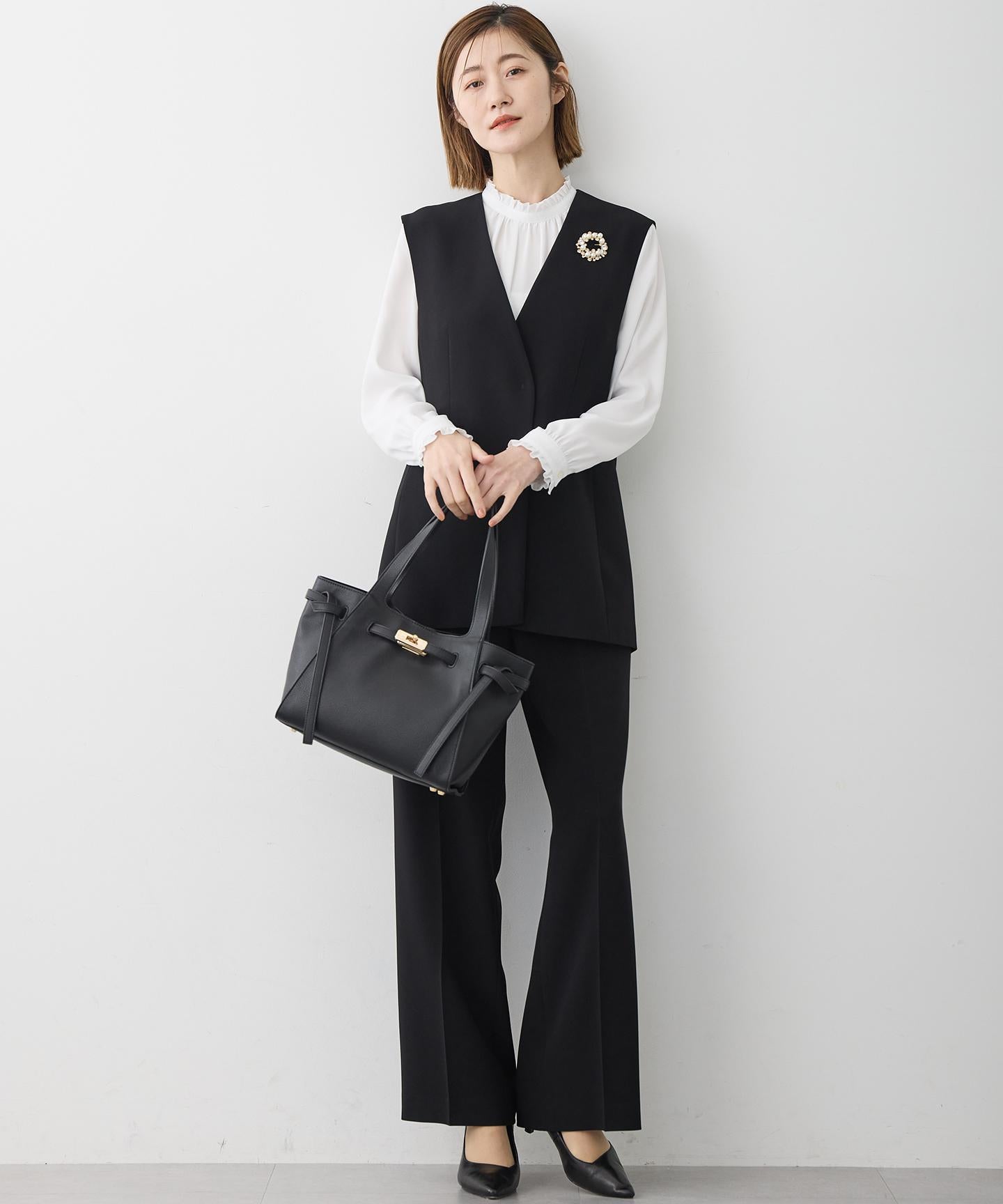 ベルテッド トートバッグ