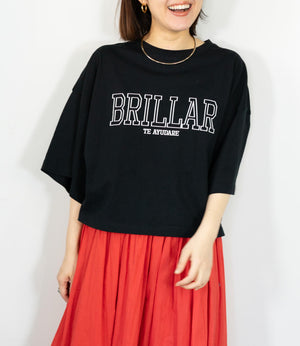 クロップドロゴTシャツ