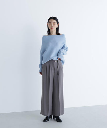 ダブルベルトワイドパンツII