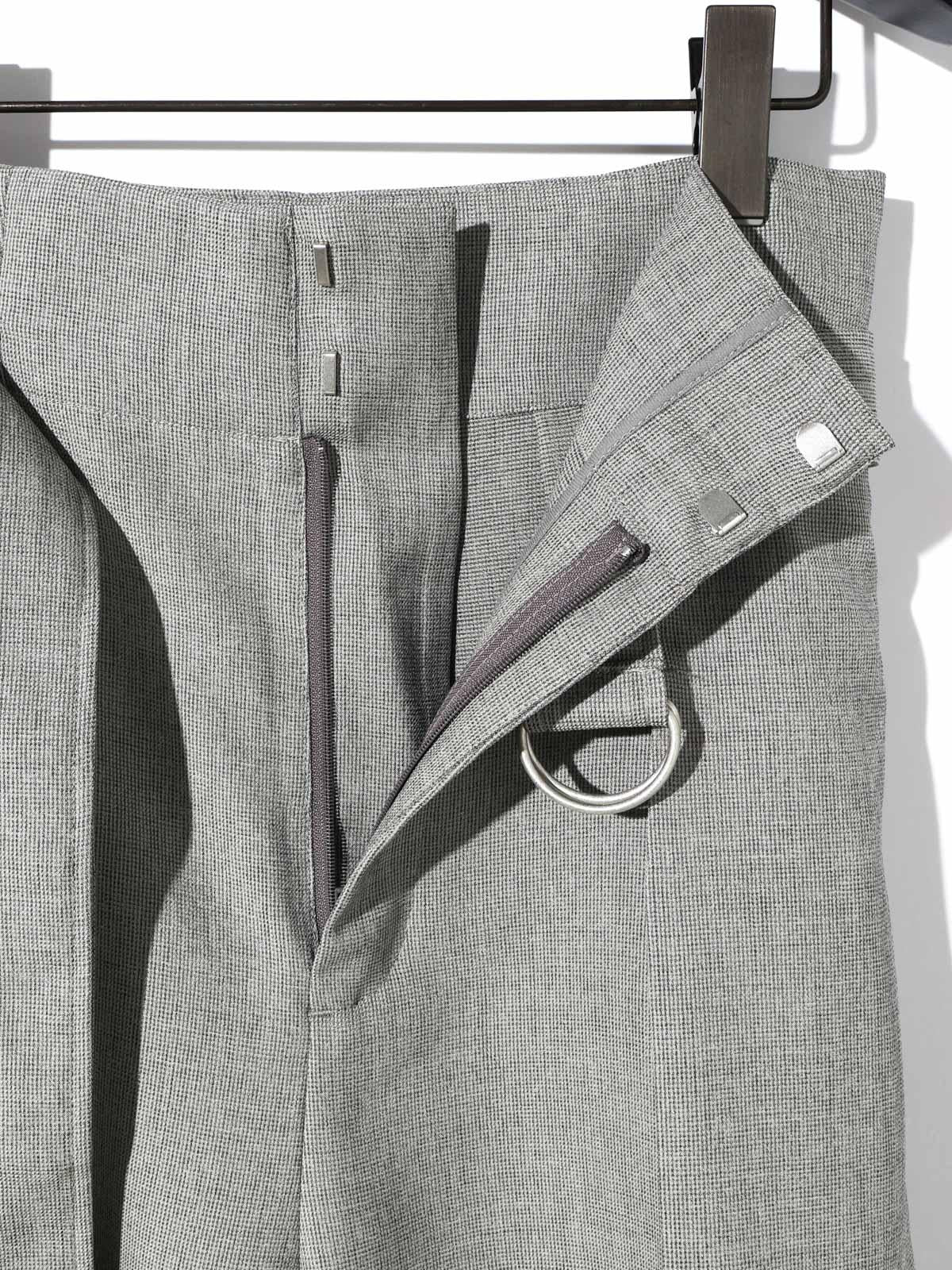 MIDIUMISOLID for Ladies ハイウエストベルト付きショーツ