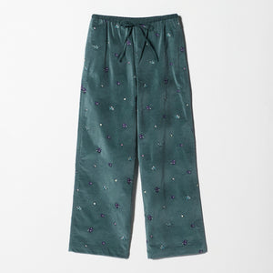 エンブロイダリー イージーパンツ