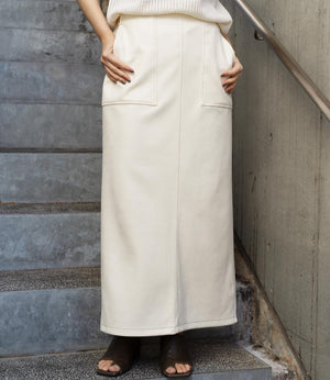 マシュマロスウェードライクスカート