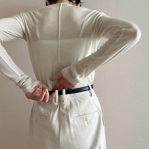 シースルーカットソー