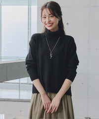 ブラック系・タートルネック:ブラックA