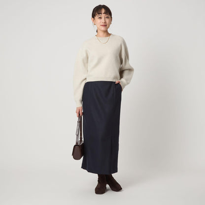 ［size SHORTあり］スラブ サイド スリット タイト スカート