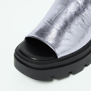 ＜SY＞ ボリュームソール サンダル70●