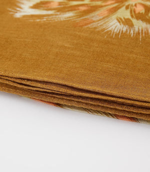 ヒョウ柄プリントスカーフ