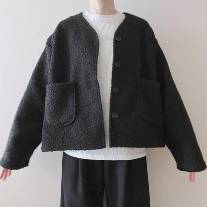 ブークレポケットジャケット