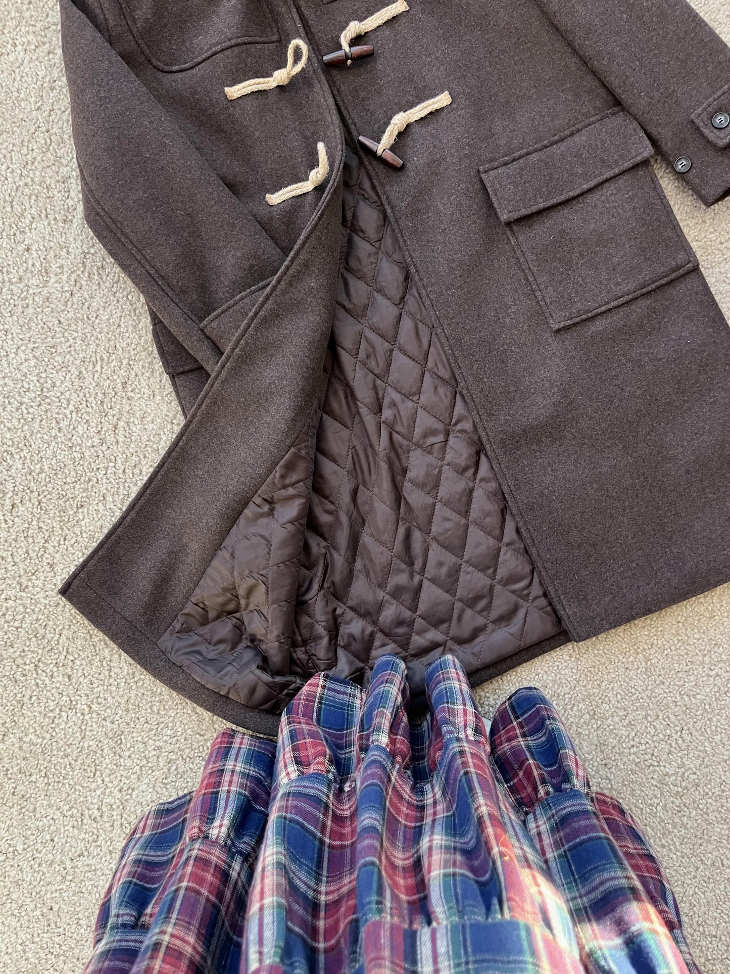 BROWNダッフルコート