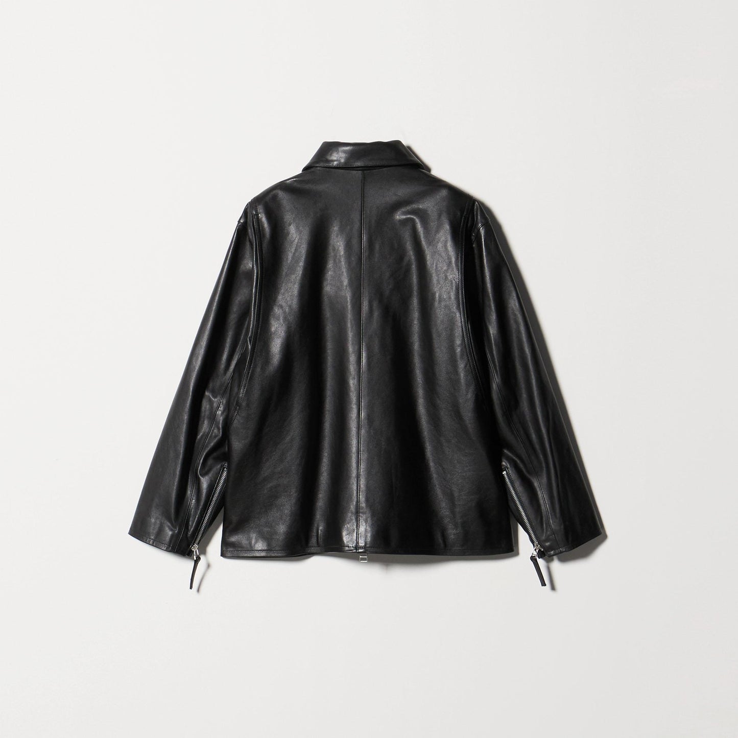 シープレザー フロントジップ ジャケット