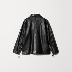 シープレザー フロントジップ ジャケット