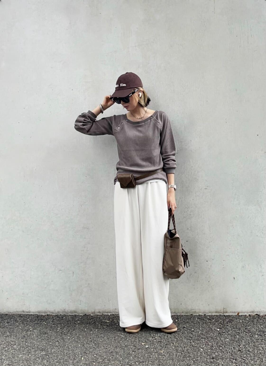 ビッグワッフルTシャツ