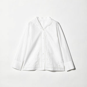 エンブロイダリーカラー シャツ