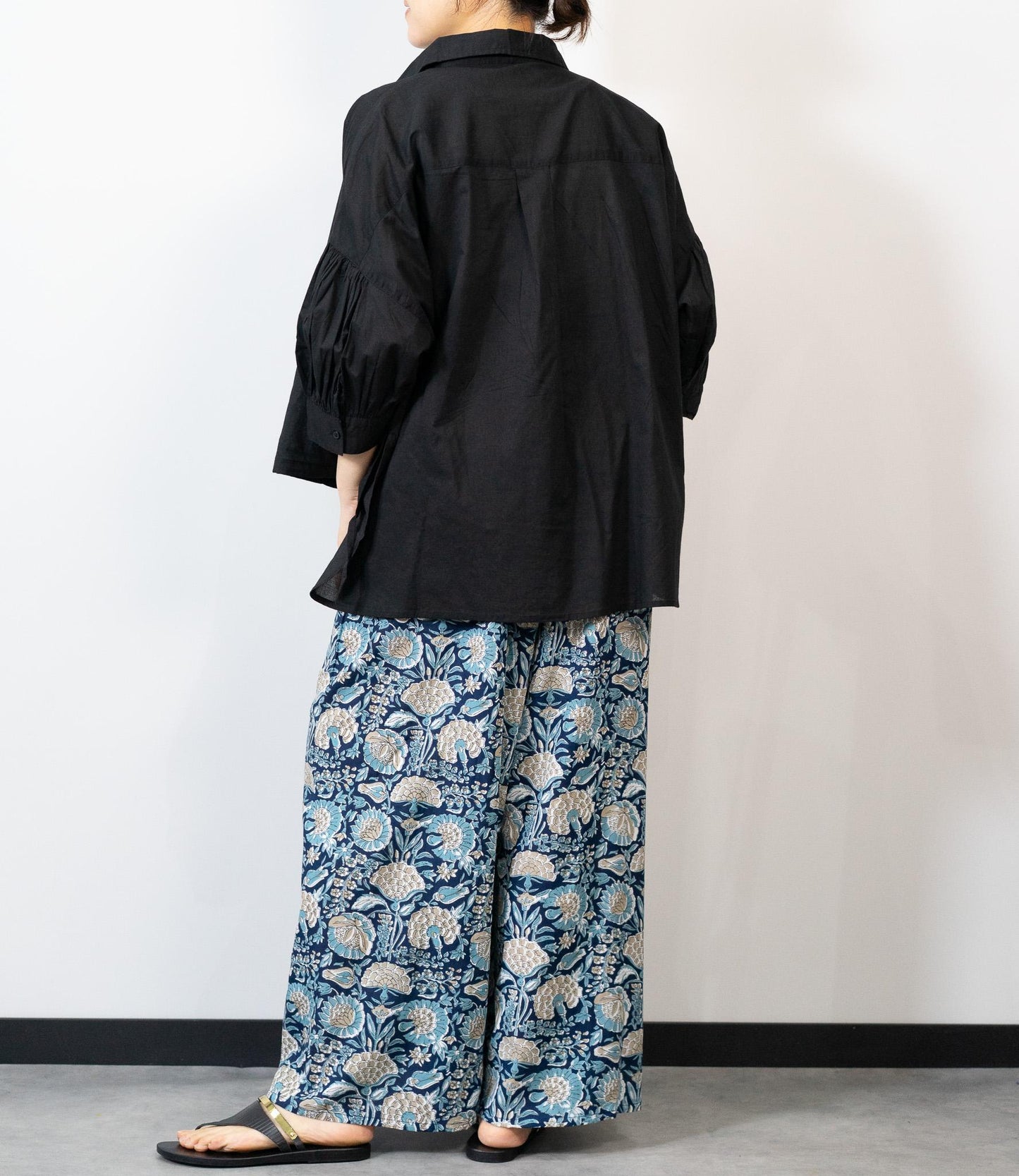 フロントドロストシアーシャツ