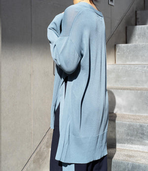 サイドスリットVネックカーディガン