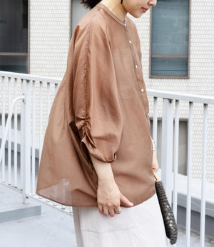 2wayシアーサテンブラウス