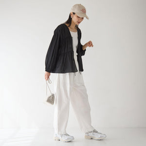 【結論シリーズ】全方位映えギャザーブラウス