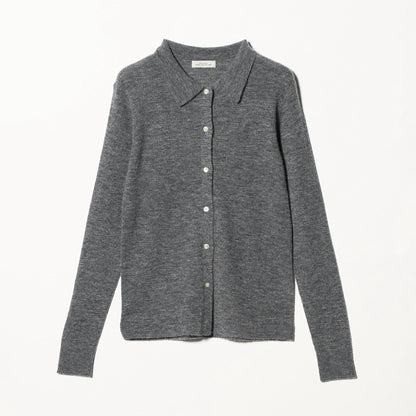 ポロニット カーディガン × ビスチェ ニット セット