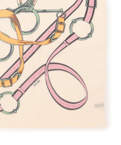 ウールカシミヤ デザイン ストール