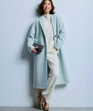 ウールモッサ チェスターコート