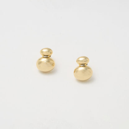 2オーバル ドーム ピアス