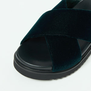 ベルベットクロス サンダル20