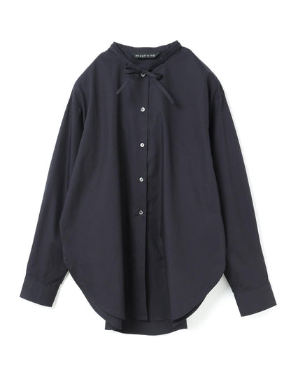 mizuiro ind リボンタイロングシャツ
