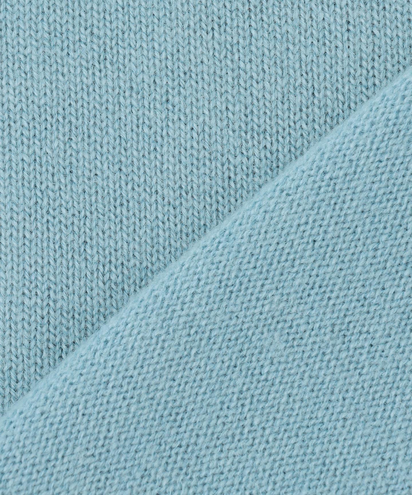 ウールカシミヤミックス ロールネック ニット